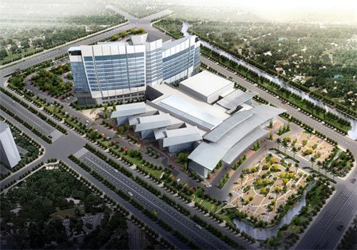 常熟市第一人民医院体检中心鸟瞰图