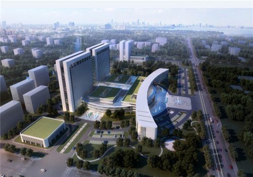肃宁县人民医院体检中心鸟瞰图