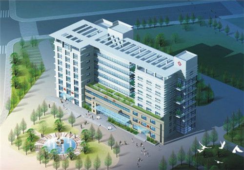 岳阳市第三人民医院体检中心鸟瞰图 岳阳市第三人民医院体检中心鸟瞰图