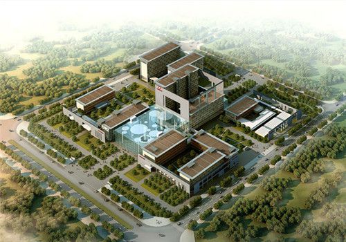 双峰县人民医院体检中心鸟瞰图