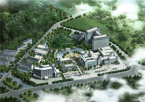 湘西州人民医院体检中心鸟瞰图