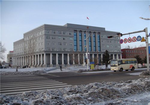 牙克石市人民医院体检中心外景
