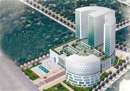 沈阳市第一人民医院体检中心俯瞰图 沈阳市第一人民医院体检中心俯瞰图