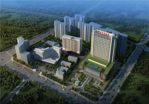 常州市武进中医院体检中心鸟瞰图 常州市武进中医院体检中心鸟瞰图