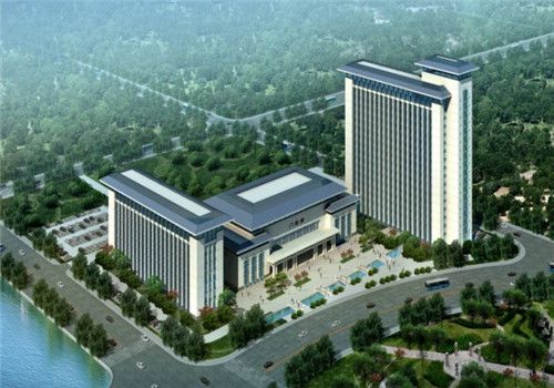 武汉市中医医院体检中心鸟瞰图 武汉市中医医院体检中心鸟瞰图