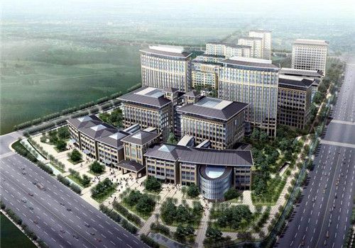 湖北省人民医院体检中心鸟瞰图 湖北省人民医院体检中心鸟瞰图