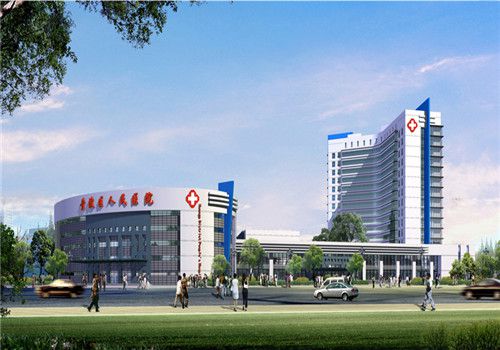 武汉市黄陂区人民医院体检中心外景