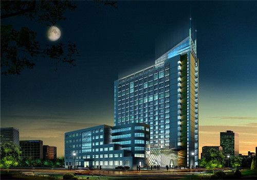 东南大学附属第二医院体检中心夜景