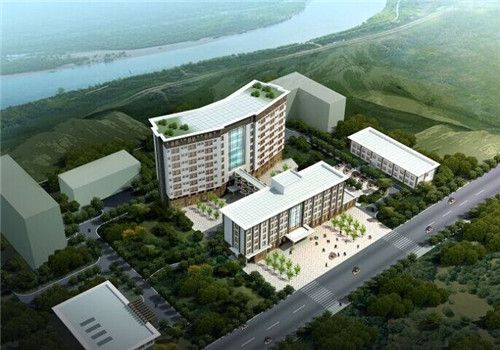 广元市中医院体检中心鸟瞰图