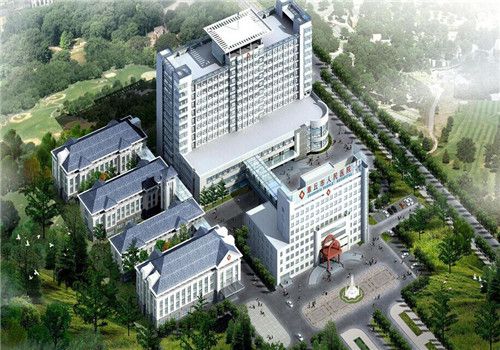 章丘市人民医院体检中心鸟瞰图