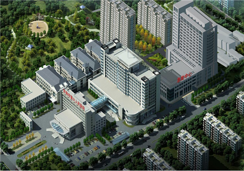 济南市第六人民医院体检中心鸟瞰图