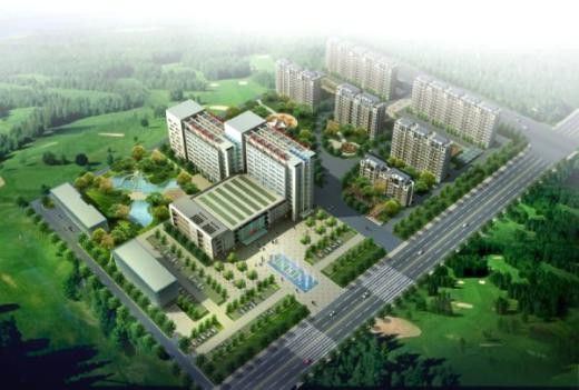 潍坊市坊子区人民医院体检中心鸟瞰图