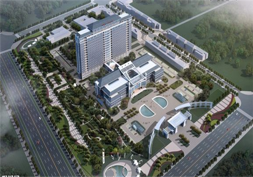 曲阜市人民医院体检中心鸟瞰图