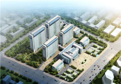 宁津县中医院体检中心鸟瞰图