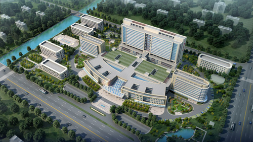 泰州市中医院体检中心泰州市中医院新院全景图