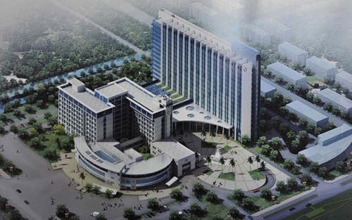 苏州市相城人民医院体检中心鸟瞰图 苏州市相城人民医院体检中心鸟瞰图