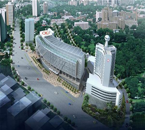 重庆第四人民医院体检中心俯瞰图 重庆第四人民医院体检中心俯瞰图