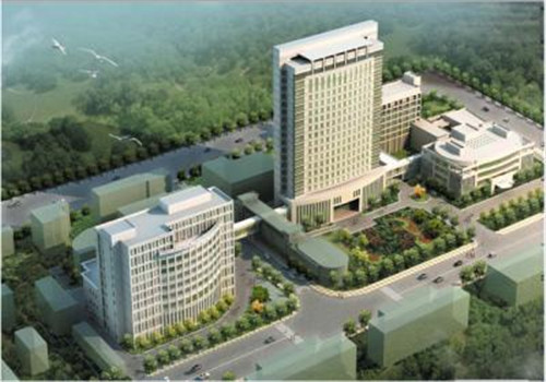 上海复旦大学附属闵行医院体检中心俯瞰图