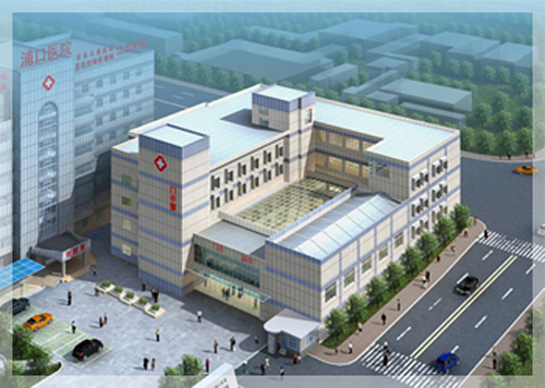 南京市浦口医院体检中心远景图 南京市浦口医院体检中心远景图