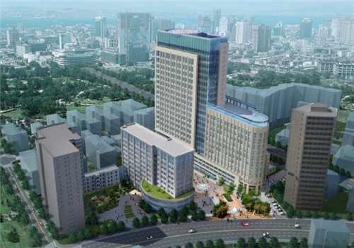 上海85医院体检中心俯瞰图 上海85医院体检中心俯瞰图