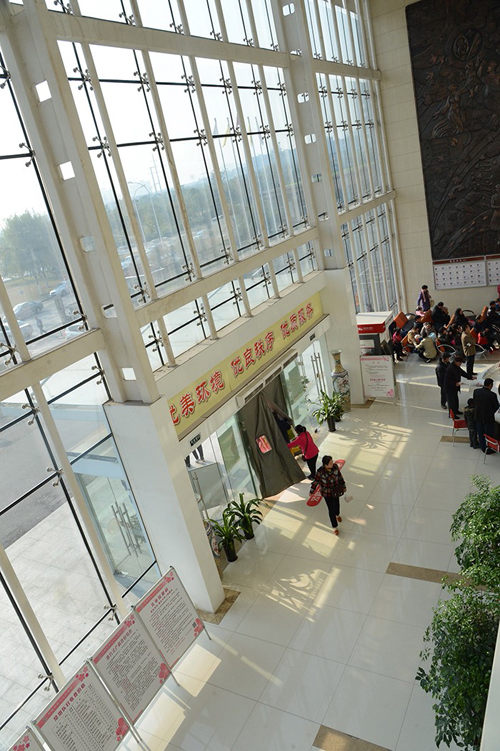 无锡市崇安红十字医院体检中心大厅 无锡市崇安红十字医院体检中心大厅