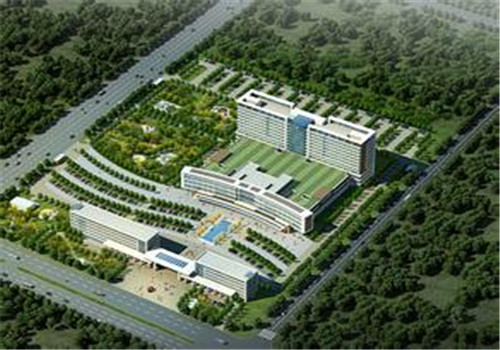 太原山大一院体检中心俯瞰图 太原山大一院体检中心俯瞰图