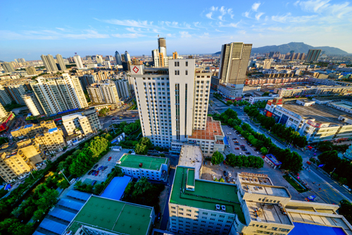 连云港第一人民医院体检中心俯视图