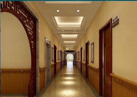 辽宁中医学院附属医院体检中心走廊 辽宁中医学院附属医院体检中心走廊