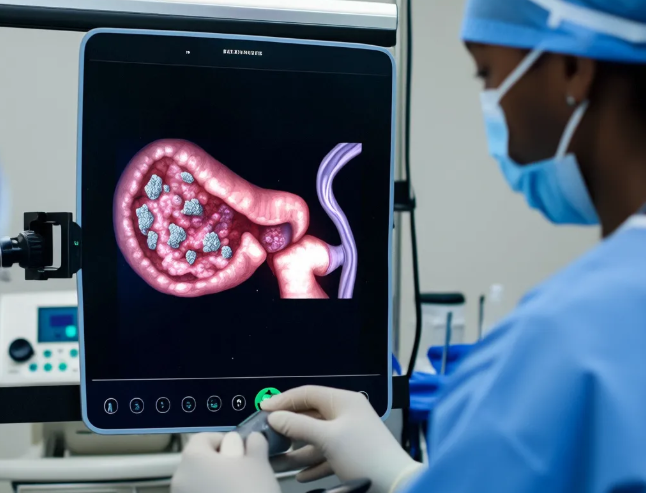 有活检或治疗操作(如息肉切除) 有活检或治疗操作(如息肉切除)