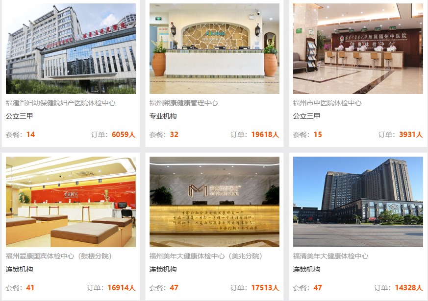 福州市儿童医院体检中心