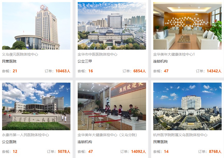 其他推荐体检机构 其他推荐体检机构