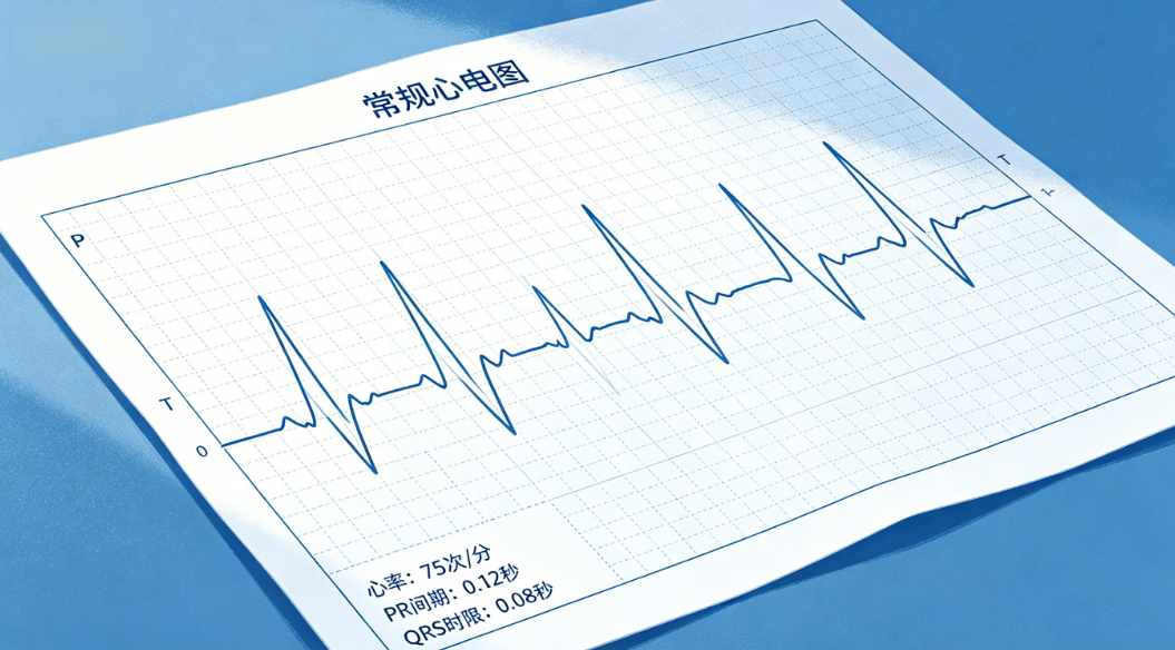 常规心电图检查12通道需要空腹吗?
